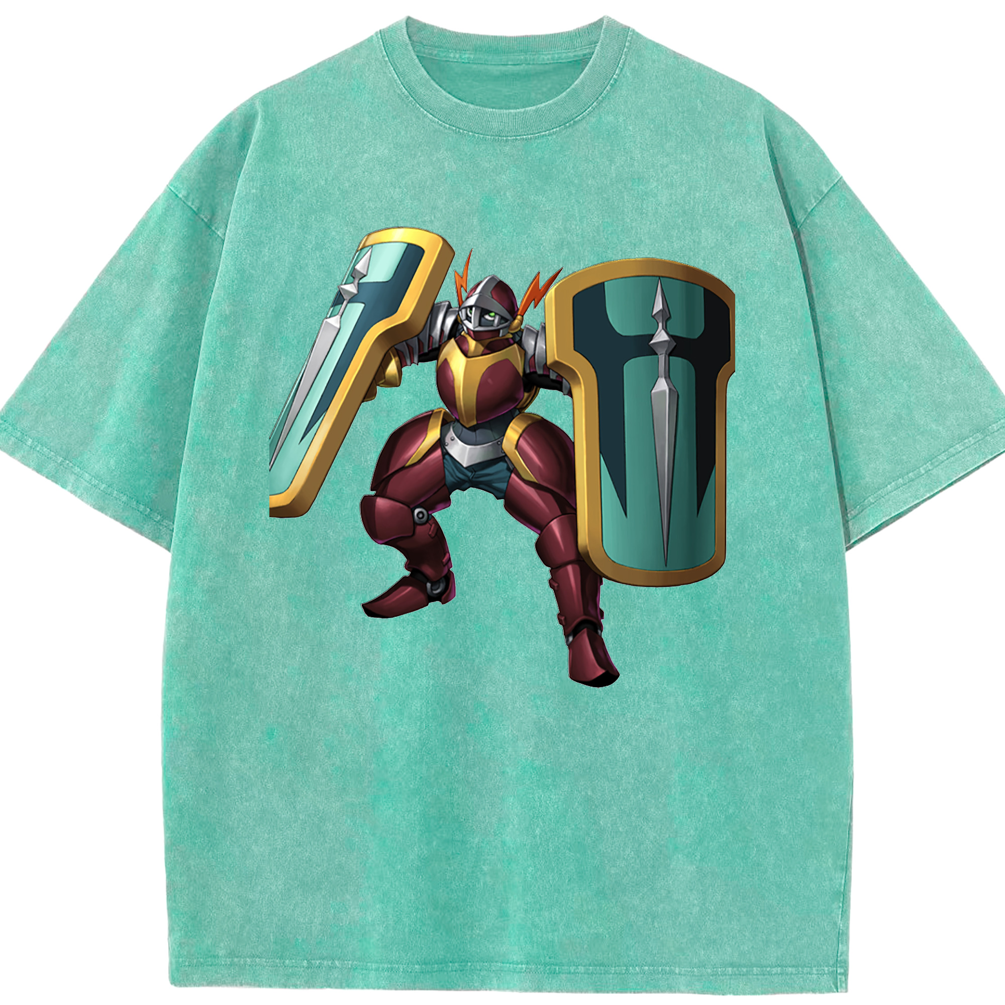 （画像用） 遊☆戯☆王 Yu-Gi-Oh! 綿100% ヴィンテージ風 半袖Tシャツ（フロントプリント）